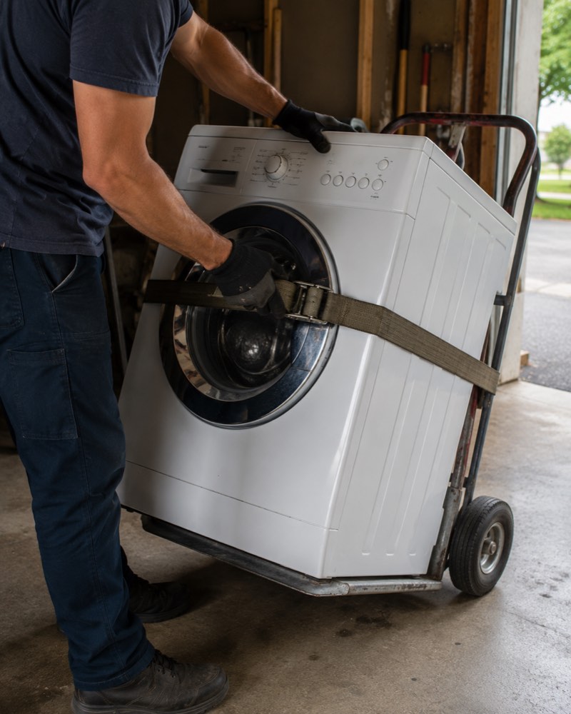 washing machine appliance removal in Rockford IL